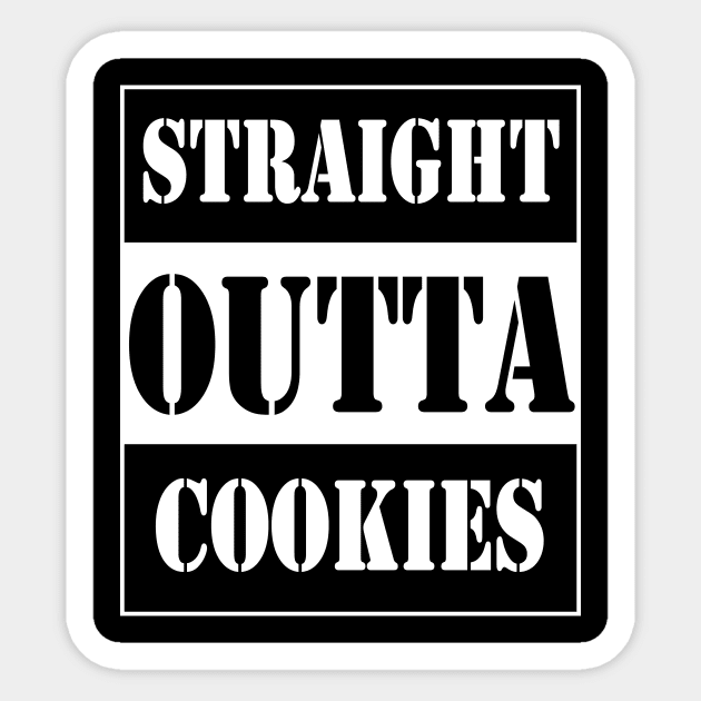 straight outta cookies Sticker by TTL